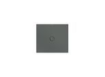 Bette BetteFloor Duschfläche 8751-403PLUS,T1 90x80cm, Glasur, Mini-Wannenträger, smoke