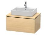 Duravit L-Cube Waschtisch-Unterschrank LC581207171 82 x 54,7 cm, mediterane eiche, für Konsole, 1Auszug