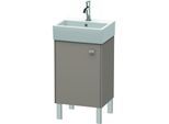 Duravit Brioso Waschtischunterbau BR4430L4343 434x339mm, Tür links, Basalt Matt