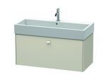 Duravit Brioso Waschtischunterbau BR405609191 984x459mm, Taupe, 1 Auszug