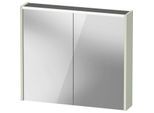 Duravit D-Code Spiegelschrank Verspiegelt DC71060HHHH1000 800x700x148, Blassgrün Matt, Steckdose E, LED Beleuchtung