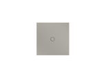 Bette BetteFloor Duschfläche 5941-416T1 100x100cm, Mini-Wannenträger, stone