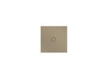 Bette BetteFloor Duschfläche 5831-417AE 80x80cm, Antirutsch/Pro, hazel