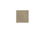 Bette BetteAir Duschfliese 7350-417AE,T2 900 x 900 mm, hazel, Rechteck, glasierter Titan-Stahl, mit Minimum-Täger