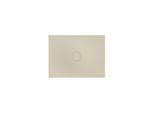 Bette BetteAir Duschfliese 7354-422PLUS,T2 1200 x 900 mm, beige, Rechteck, glasierter Titan-Stahl, mit Minimum-Täger