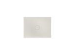 Bette BetteAir Duschfliese 7354-423PLUS,T2 1200 x 900 mm, flax, Rechteck, glasierter Titan-Stahl, mit Minimum-Täger