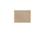 Bette BetteAir Duschfliese 7354-425PLUS,T2 1200 x 900 mm, greige, Rechteck, glasierter Titan-Stahl, mit Minimum-Täger