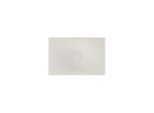 Bette BetteAir Duschfliese 7353-423PLUS,T2 1200 x 800 mm, flax, Rechteck, glasierter Titan-Stahl, mit Minimum-Täger