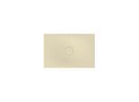 Bette BetteAir Duschfliese 7353-441AE,T2 1200 x 800 mm, cream, Rechteck, glasierter Titan-Stahl, mit Minimum-Täger