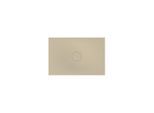 Bette BetteAir Duschfliese 7353-424AE,T2 1200 x 800 mm, sand, Rechteck, glasierter Titan-Stahl, mit Minimum-Täger