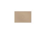 Bette BetteAir Duschfliese 7353-425AE,T2 1200 x 800 mm, greige, Rechteck, glasierter Titan-Stahl, mit Minimum-Täger