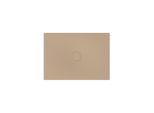 Bette BetteAir Duschfliese 7357-425PLUS 1400 x 1000 mm, greige, Rechteck, glasierter Titan-Stahl