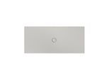 Bette BetteFloor Duschfläche 5981-410PLUS,T1 180x80cm, Glasur, Mini-Wannenträger, silver