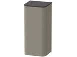 Duravit Happy D.2 Plus Halbhochschrank HP1260L9292 40x36cm, 1 Tür, Tür links, steingrau seidenmatt