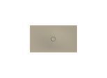 Bette BetteFloor Duschfläche 5797-415PLUS,T1 130x75cm, Glasur, Mini-Wannenträger, cashmere