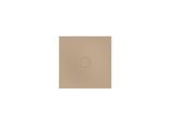 Bette BetteAir Duschfliese 7352-425PLUS 1000 x 1000 mm, greige, Rechteck, glasierter Titan-Stahl