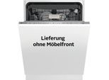 BAUKNECHT vollintegrierbarer Geschirrspüler "BKR IBXL", Energieeffizienz: B (A-G), weiß, B:59,8cm H:86,1cm T:55cm, Geschirrspüler, XXL Geschirrspüler - 4,1 cm höher als Standardmodelle