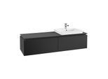 Villeroy & Boch Legato Waschtischunterschrank B69000PD 160x38x50cm, Black Matt Lacquer