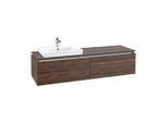 Villeroy & Boch Legato Waschtischunterschrank B688L0VH 160x38x50cm, mit LED-Beleuchtung, Arizona Oak