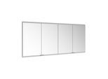 Keuco Royal Modular 2.0 Spiegelschrank 800400180000500 1800 x 700 x 120 mm, 2 Steckdosen, 2 Doppel-USB-Ladestellen, Wandeinbau, 4-türig