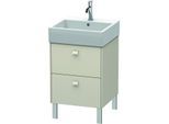 Duravit Brioso Waschtischunterbau BR443209191 484x459mm, Taupe, 2 Auszüge