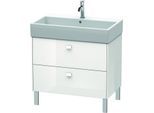 Duravit Brioso Waschtischunterschrank BR443502222 784x459mm, Weiß Hochglanz, 2 Auszüge
