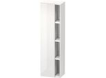 Duravit DuraStyle Hochschrank DS1249R2218 50x36x180cm, Tür rechts, weiß hochglanz/weiß matt