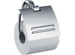 hansgrohe Papierhalter Axor Montreux 42036000 mit Deckel, Metall, chrom