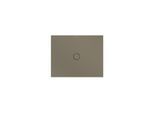 Bette BetteFloor Duschfläche 5491-404PLUS,T1 100x80cm, Glasur, Mini-Wannenträger, graphite