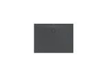 Bette BetteFloor Side Duschfläche 3380-400AE 120x90cm, Antirutsch/Pro, raven