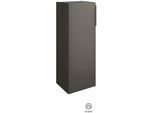 Burgbad Eqio Halbhoher-Schrank UH3525LF2010 35 x 96 x 32 cm, Grau Hochglanz, 1 Tür, links