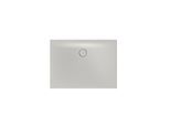 Bette BetteFloor Side Duschfläche 3374-410PLUS 110x80cm, Glasur, silver