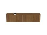 Ideal Standard Conca Waschtisch-Unterschrank T4340Y5 240x37x55cm, mit Ausschnitt, 2 Auszüge, Walnuss dunkel Furnier