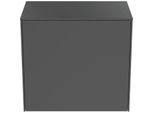 Ideal Standard Conca Waschtisch-Unterschrank T4317Y2 ohne Ausschnitt, 1 Auszug, 60 x 37 x 55 cm, Anthrazit matt lackiert