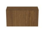 Ideal Standard Conca Waschtisch-Unterschrank T4319Y5 ohne Ausschnitt, 1 Auszug, 100 x 37 x 55 cm, Walnuss dunkel Furnier