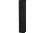 Duravit L-Cube Regalelement LC120507272 18x18cm, 4 Fächer, vertikal, eiche dunkel gebürstet