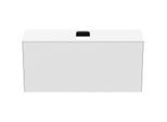 Ideal Standard Conca Waschtisch-Unterschrank T3937Y1 mit Ausschnitt, 1 Auszug, 120x37x55 cm, mittig, Weiß matt lackiert