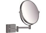 hansgrohe AddStoris Rasierspiegel 41791340 Wandmontage, brushed black chrome