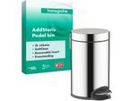 hansgrohe AddStoris Treteimer 41775000 Fassungsvermögen 3 l, freistehend, chrom