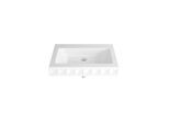 Bette Loft Wand-Waschtisch A230-000SWV1A 82,5x52,5x10cm, 1-reihig, ohne Hahnloch, weiß