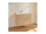 Villeroy und Boch Finion Waschtischunterschrank F01000PC 79,6x59,1x49,8cm, Oak Veneer