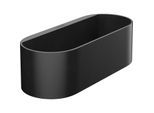 hansgrohe WallStoris Ablagekorb 27912670 250x71mm, tief, aus Kunststoff, Mattschwarz