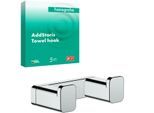 hansgrohe AddStoris Doppelhaken 41755000 Wandmontage, Metall, chrom