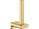 hansgrohe AddStoris Reservepapierhalter 41756990 Wandmontage, Metall, polished gold optic