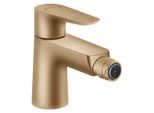 hansgrohe Talis E Bidet-Einhebelmischer 71720140 brushed bronze, mit Ablaufgarnitur