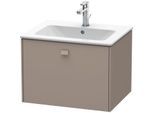 Duravit Brioso Waschtischunterbau BR400104343 620x479mm, Basalt Matt, 1 Auszug