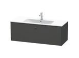 Duravit Brioso Waschtischunterbau BR400404949 1220x479mm, Graphit Matt, 1 Auszug