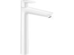 hansgrohe Talis E Waschtisch-Einhebelmischer 71717700 5 l/min, ohne Ablaufgarnitur, mattweiß
