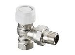 Oventrop Baureihe AV 9 Thermostatventil 1183703 DN 10, 1,1 kvs, Eck, Messing vernickelt