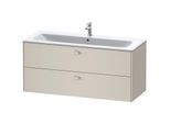 Duravit Brioso Waschtischunterbau BR410409191 1220x553 mm, Taupe, 2 Auszüge